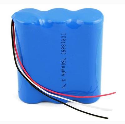 3.7V 7500mAh 18650